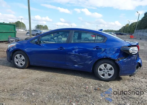 2017 Kia Forte Lx from USA, damaged, VIN 3KPFL4A78HE081837